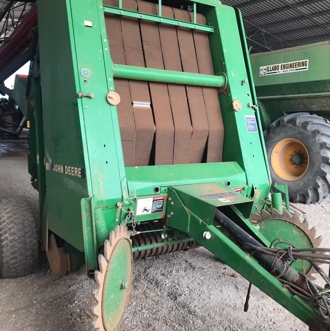 John Deere 435 Round Baler Machinery & Equipment Hay and